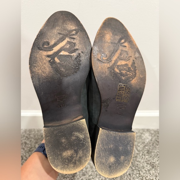 Free People Brady slip on black leather loafer, size 37 or women's 6.5 - Picture 11 of 15